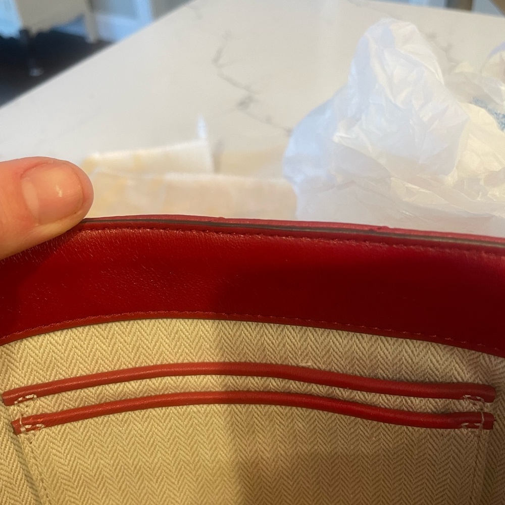 Kira Chevron Convertible Shoulder Bag
Color: Redstone - Picture 10 of 12